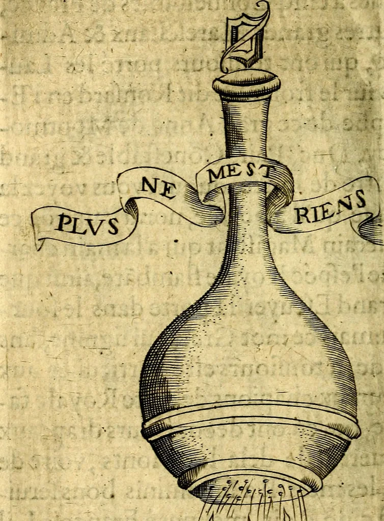 An illustration from Dévises héroiqves et emblèmes, 1622, leaf 135
