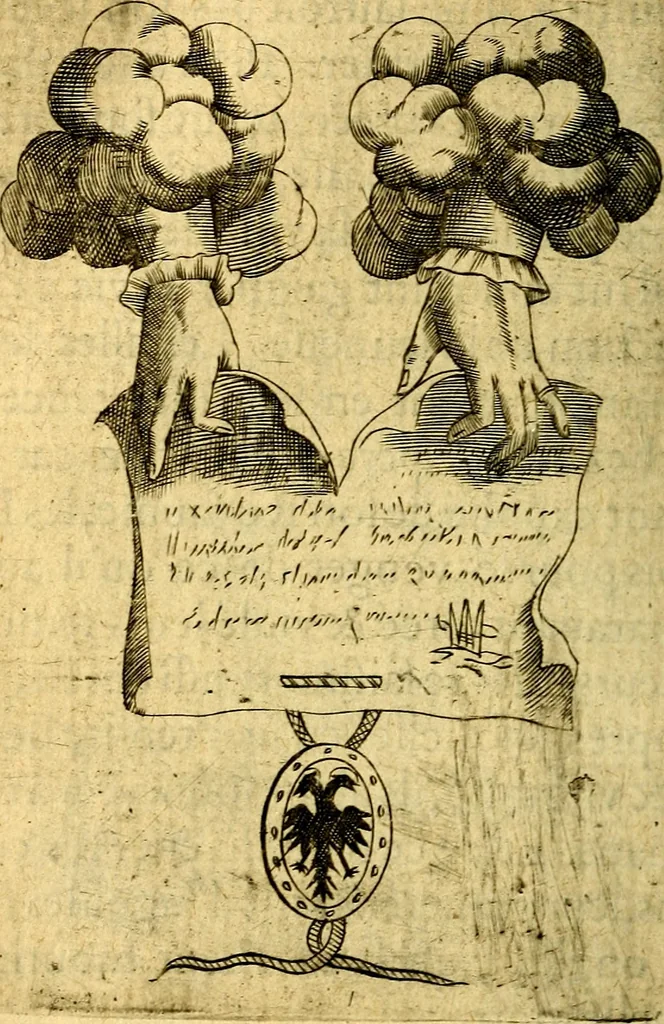 An illustration from Dévises héroiqves et emblèmes, 1622, leaf 149