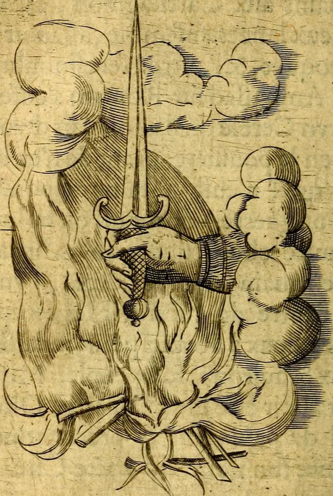 An illustration from Dévises héroiqves et emblèmes, 1622, leaf 175