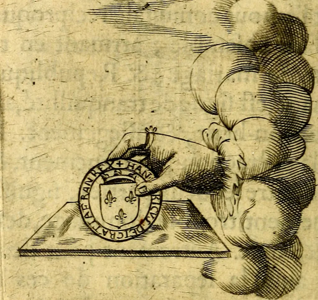 An illustration from Dévises héroiqves et emblèmes, 1622, leaf 229