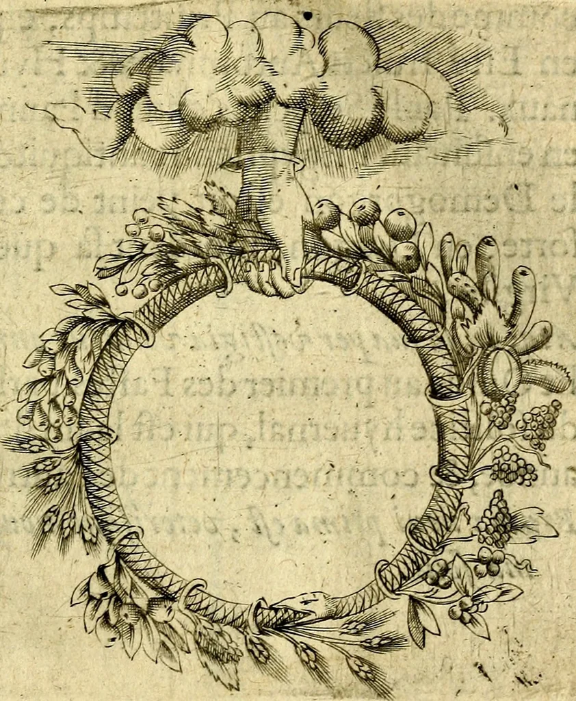 An illustration from Dévises héroiqves et emblèmes, 1622, leaf 254