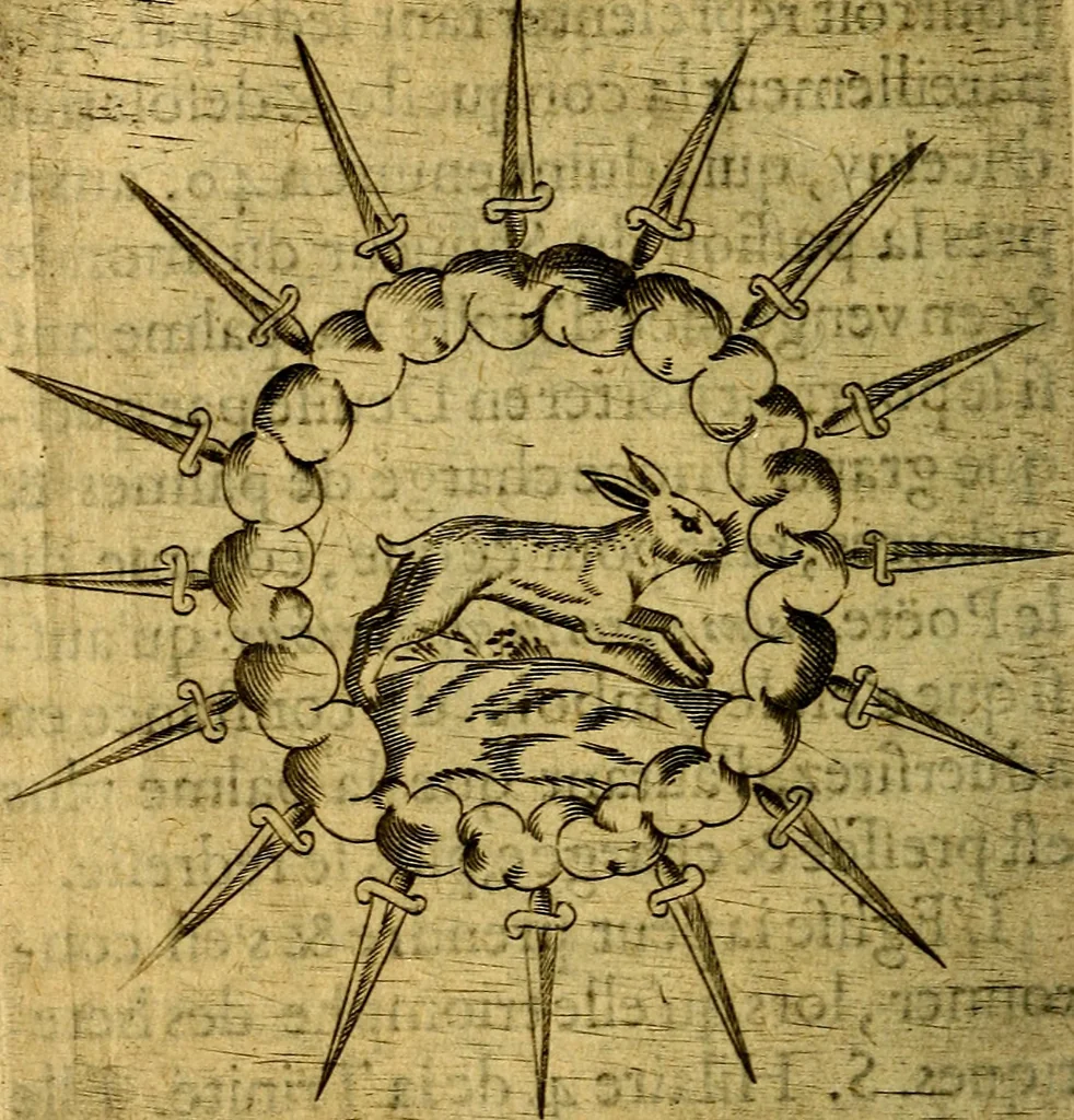 An illustration from Dévises héroiqves et emblèmes, 1622, leaf 273