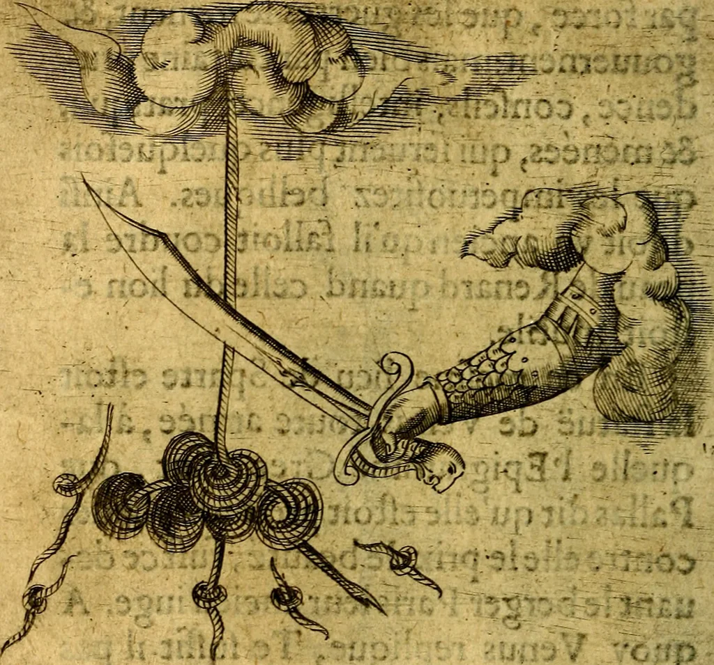 An illustration from Dévises héroiqves et emblèmes, 1622, leaf 287