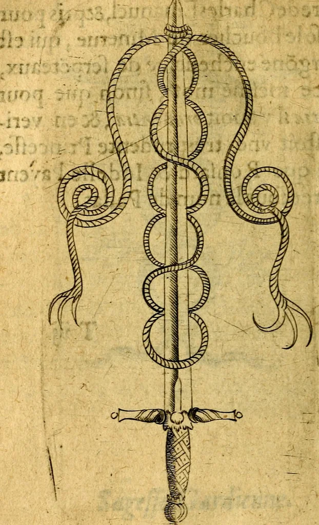 An illustration from Dévises héroiqves et emblèmes, 1622, leaf 309