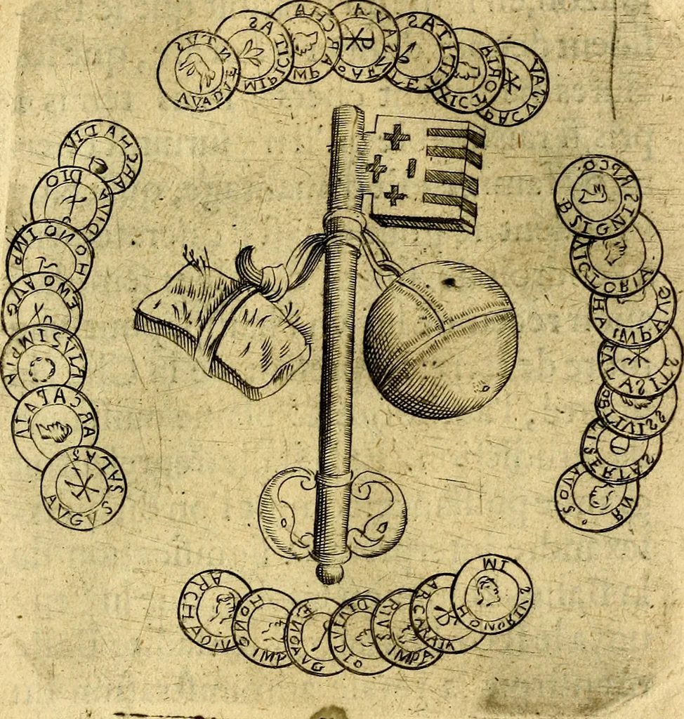 An illustration from Dévises héroiqves et emblèmes, 1622, leaf 324