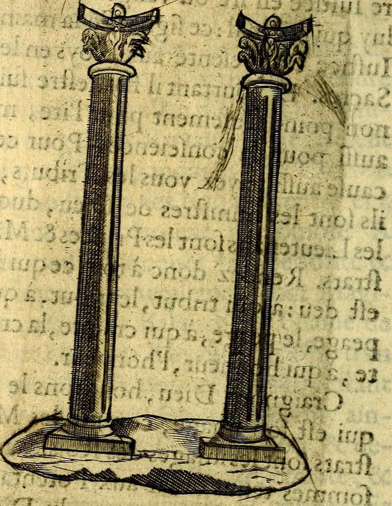 An illustration from Dévises héroiqves et emblèmes, 1622, leaf 45