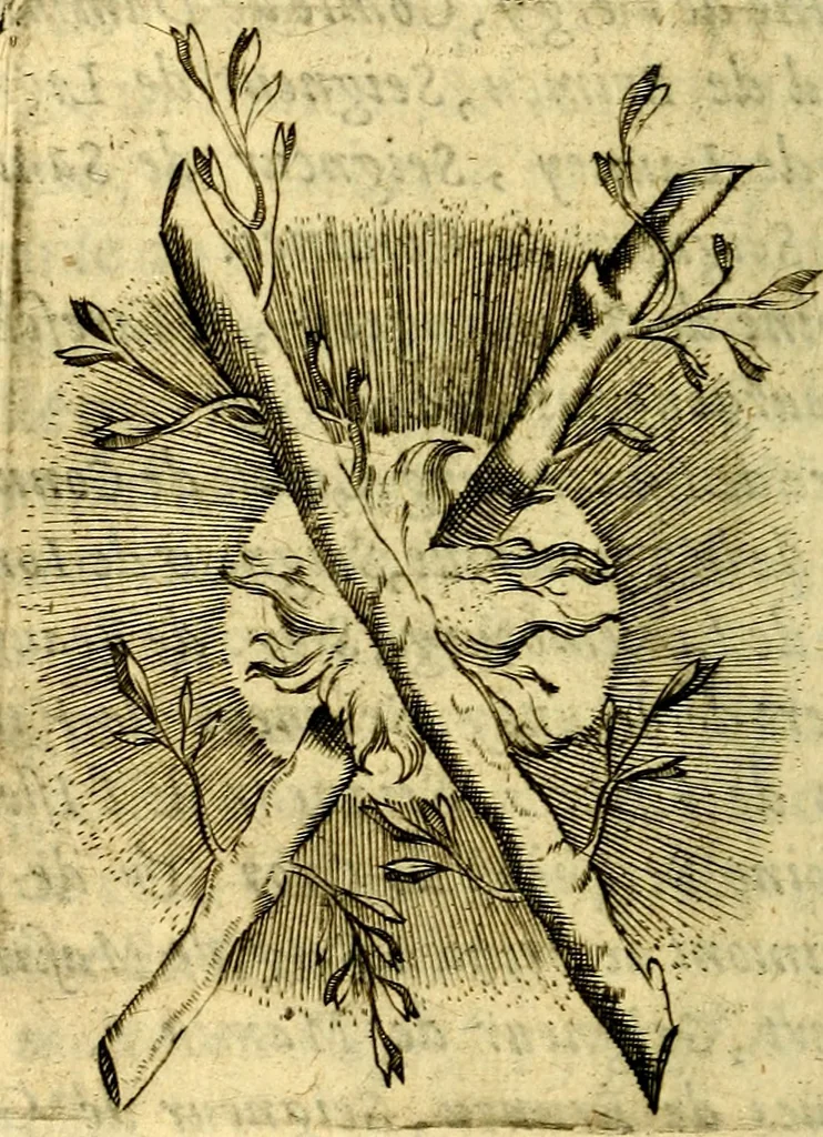 An illustration from Dévises héroiqves et emblèmes, 1622, leaf 67