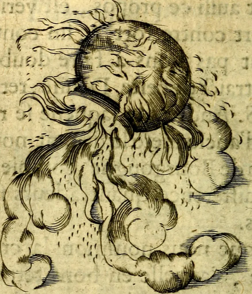 An illustration from Dévises héroiqves et emblèmes, 1622, leaf 69