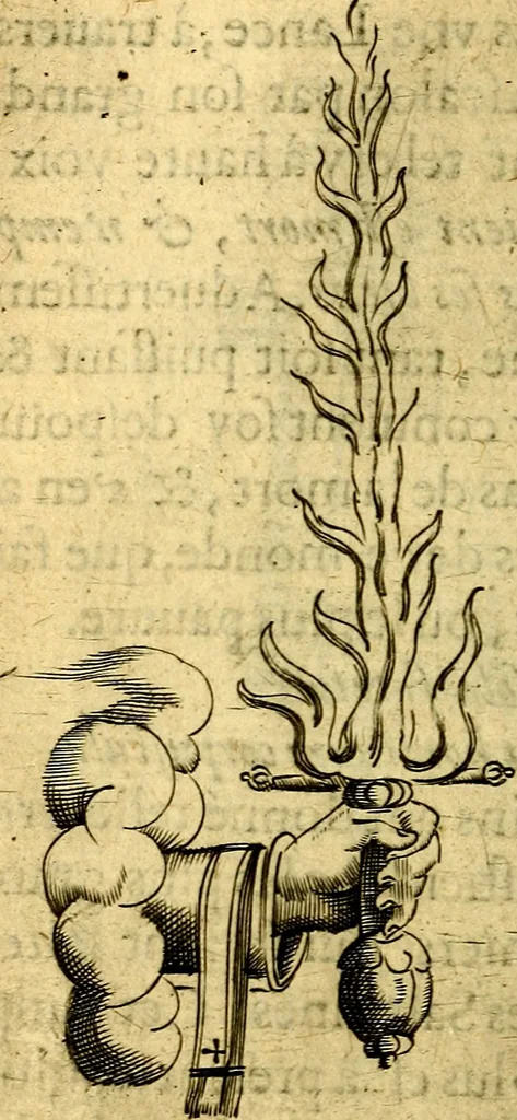An illustration from Dévises héroiqves et emblèmes, 1622, leaf 79