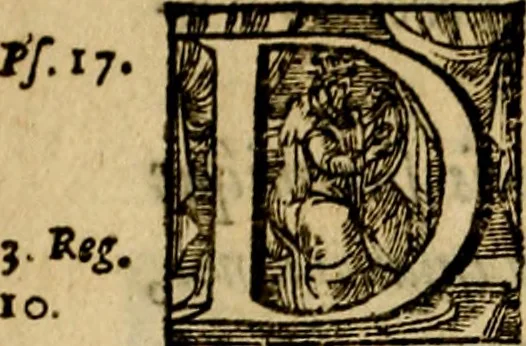 An illustration from Dvodecim specvla Devm aliqvando videre desideranti concinnata, 1610, leaf 13