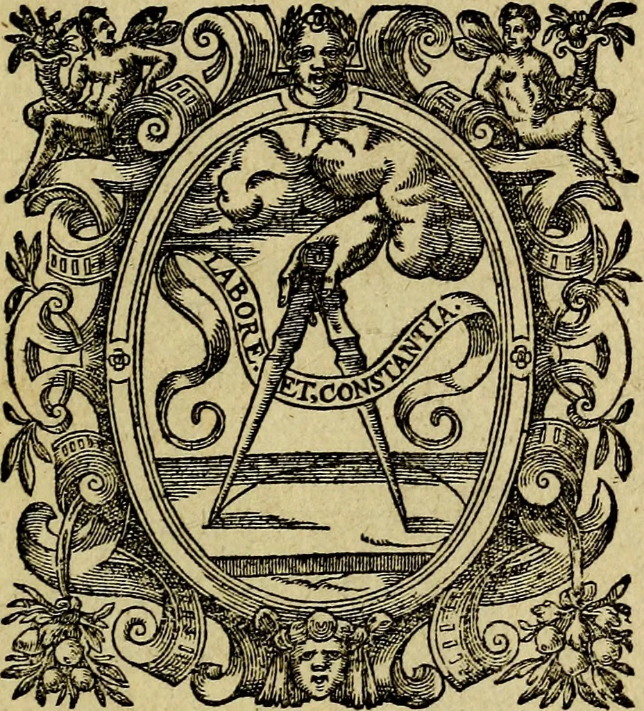 An illustration from Dvodecim specvla Devm aliqvando videre desideranti concinnata, 1610, leaf 220