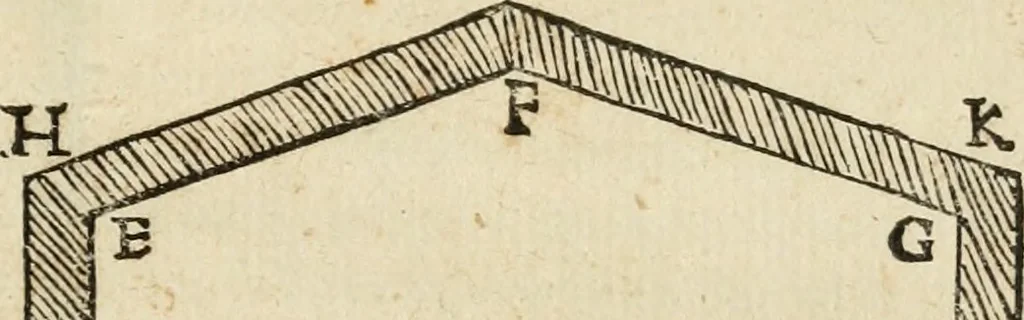 An illustration from Dvo libri di m. Giacomo Lanteri di Paratico da Brescia : del modo di fare le fortificationi de terra intorno alle città, & alle castella per fortificarle : et di fare cosi i forti in campagna per gli alloggiamenti de gli esserciti : come anco per andar sotto ad una terra, & di fare i ripari nella batterie, 1559, leaf 138