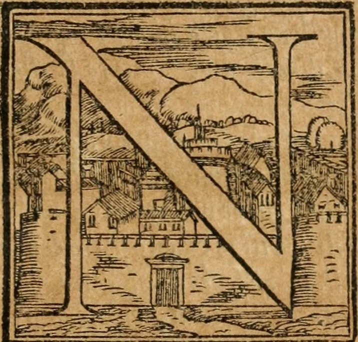 An illustration from Dvo libri di m. Giacomo Lanteri di Paratico da Brescia : del modo di fare le fortificationi de terra intorno alle città, & alle castella per fortificarle : et di fare cosi i forti in campagna per gli alloggiamenti de gli esserciti : come anco per andar sotto ad una terra, & di fare i ripari nella batterie, 1559, leaf 34