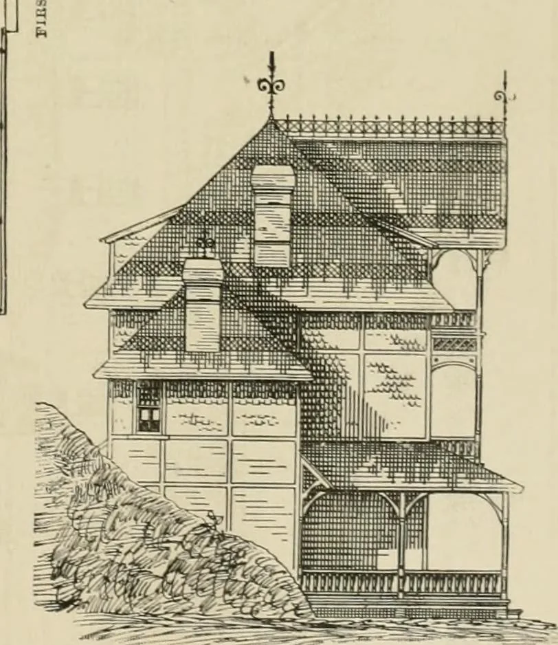 An illustration from Dwelling for village and country, with general descriptions and detailed estimates, 1885, leaf 120