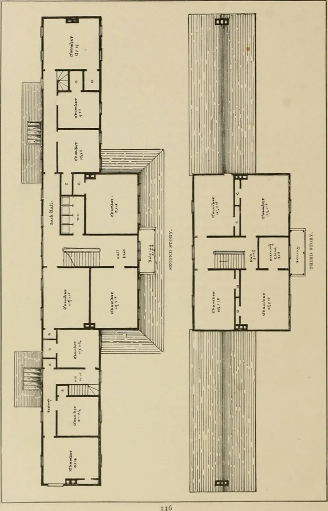 An illustration from Dwelling for village and country, with general descriptions and detailed estimates, 1885, leaf 121
