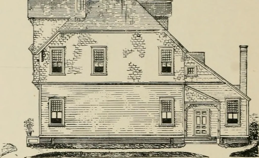 An illustration from Dwelling for village and country, with general descriptions and detailed estimates, 1885, leaf 63