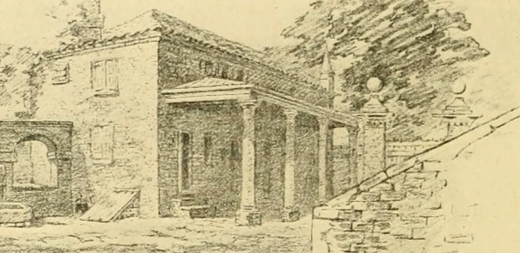 An illustration from The dwelling houses of Charleston, South Carolina, 1917, leaf 108