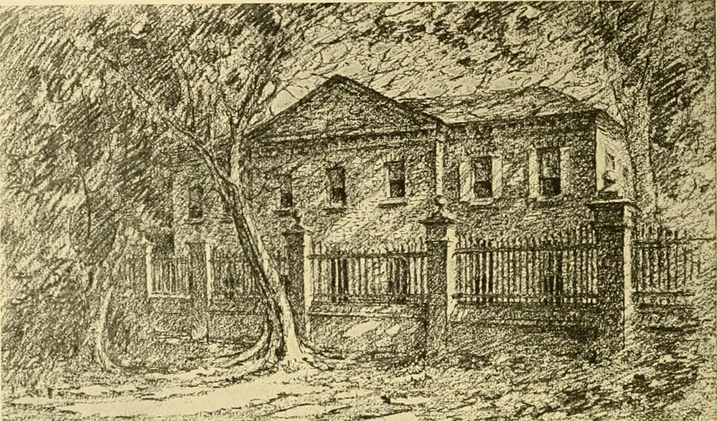 An illustration from The dwelling houses of Charleston, South Carolina, 1917, leaf 110