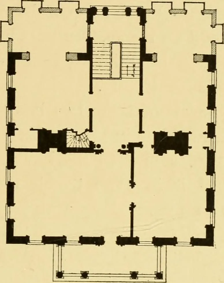 An illustration from The dwelling houses of Charleston, South Carolina, 1917, leaf 111