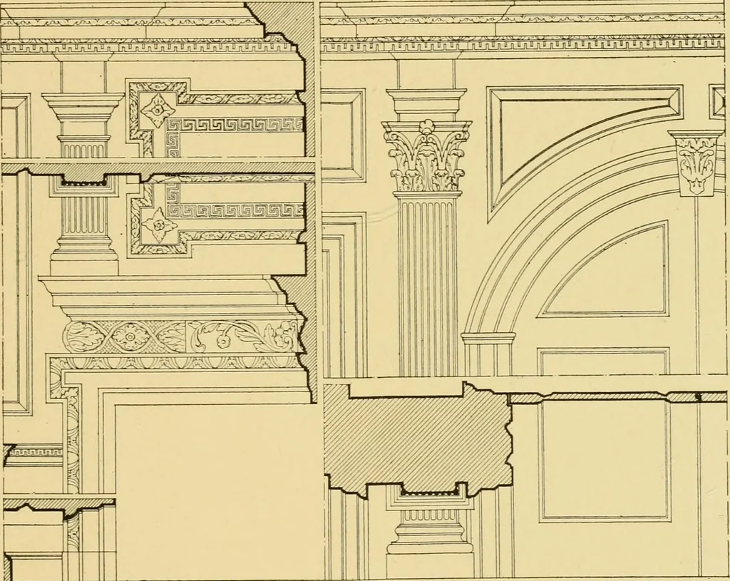 An illustration from The dwelling houses of Charleston, South Carolina, 1917, leaf 125