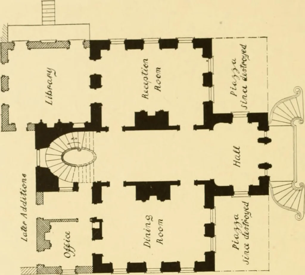 An illustration from The dwelling houses of Charleston, South Carolina, 1917, leaf 152
