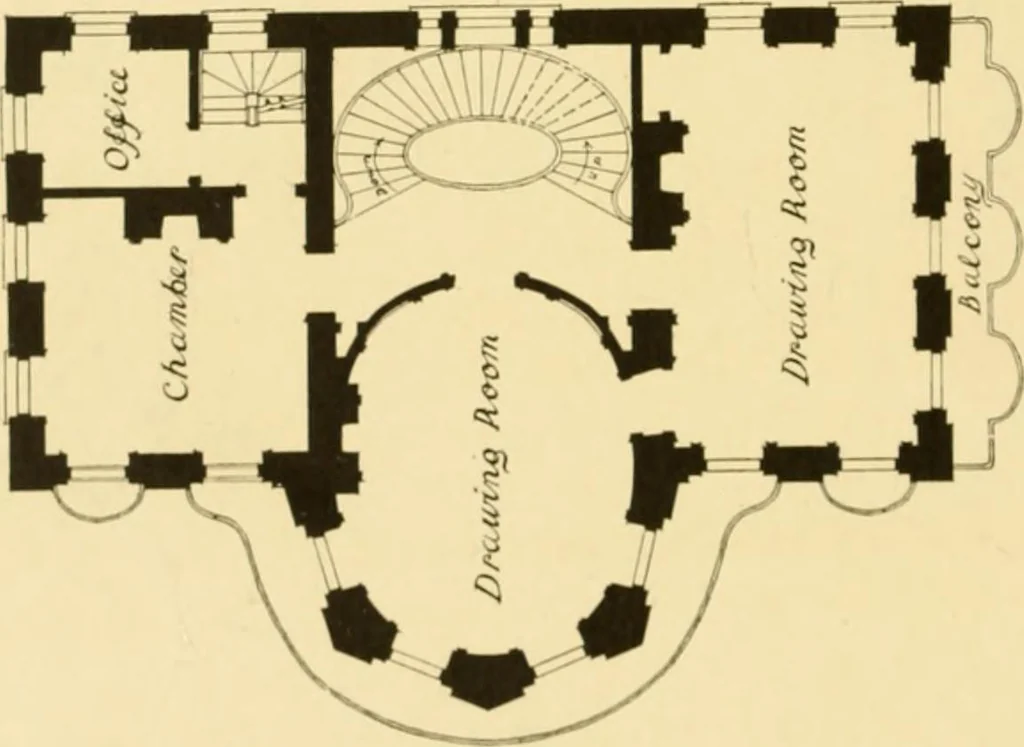 An illustration from The dwelling houses of Charleston, South Carolina, 1917, leaf 152