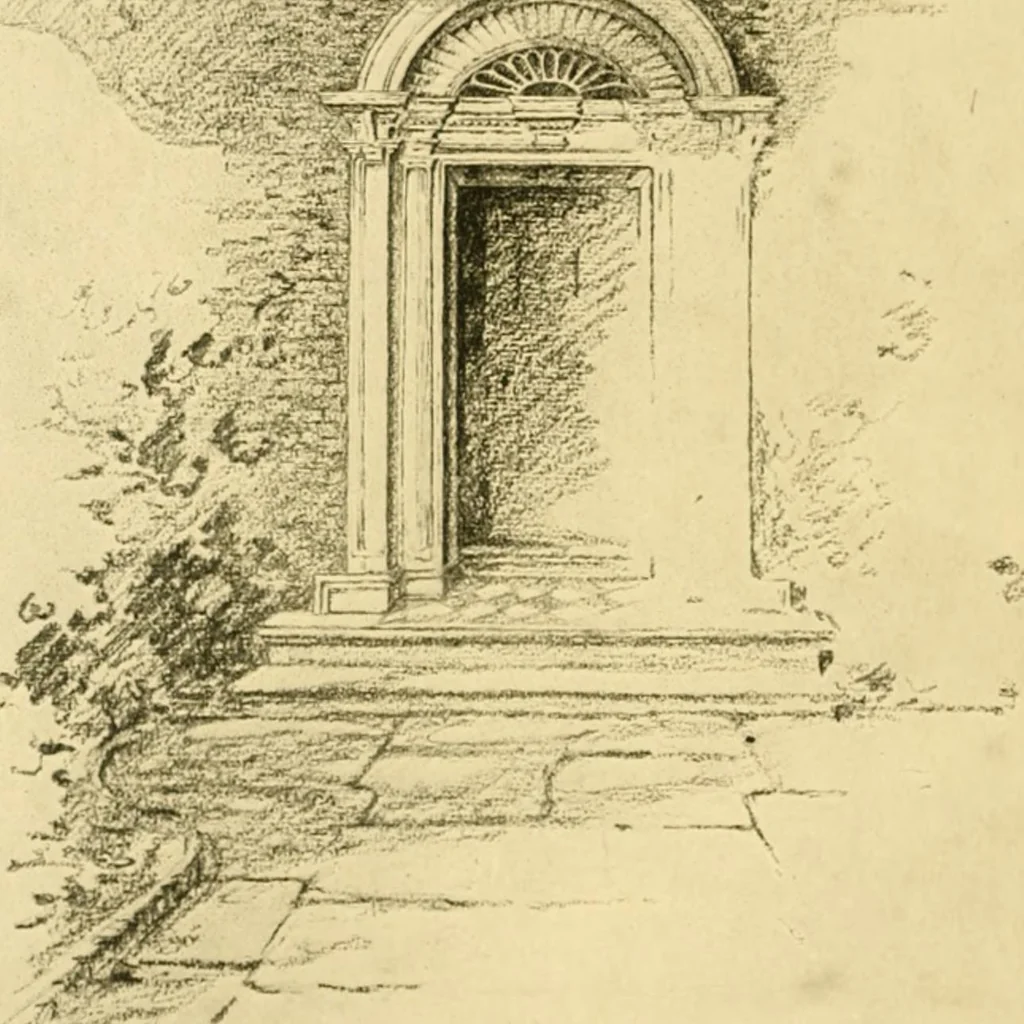 An illustration from The dwelling houses of Charleston, South Carolina, 1917, leaf 164