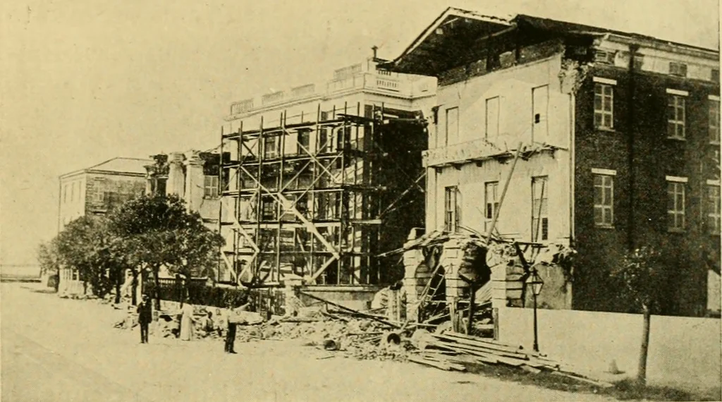 An illustration from The dwelling houses of Charleston, South Carolina, 1917, leaf 191