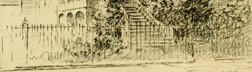 An illustration from The dwelling houses of Charleston, South Carolina, 1917, leaf 196