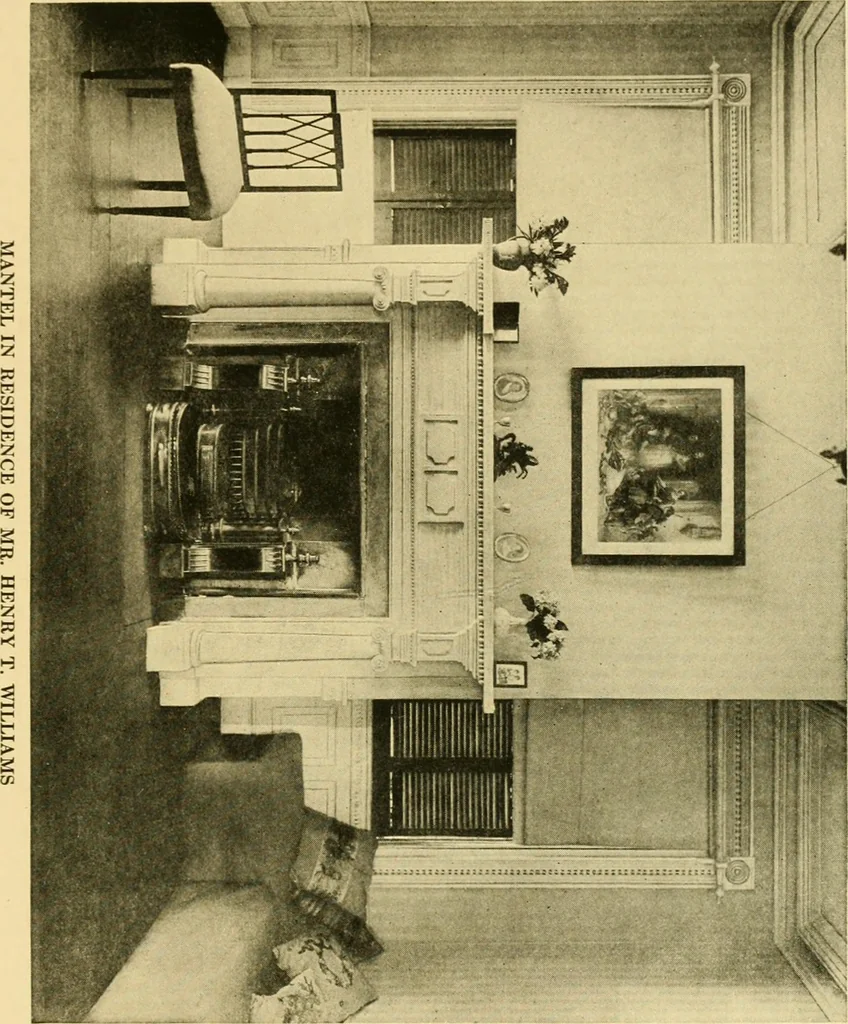 An illustration from The dwelling houses of Charleston, South Carolina, 1917, leaf 201