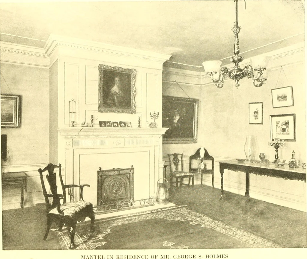 An illustration from The dwelling houses of Charleston, South Carolina, 1917, leaf 227