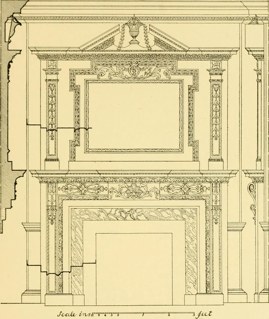 An illustration from The dwelling houses of Charleston, South Carolina, 1917, leaf 237