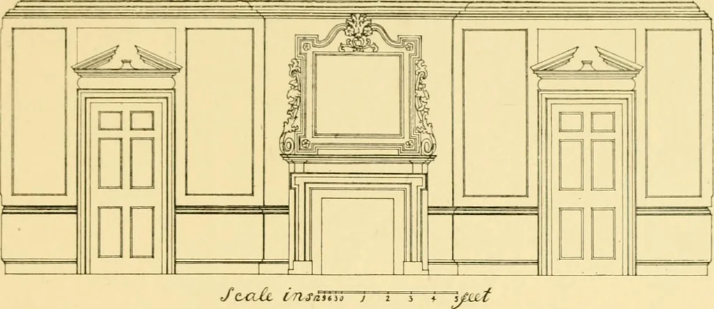 An illustration from The dwelling houses of Charleston, South Carolina, 1917, leaf 253