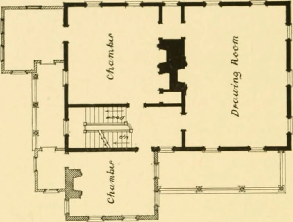 An illustration from The dwelling houses of Charleston, South Carolina, 1917, leaf 254