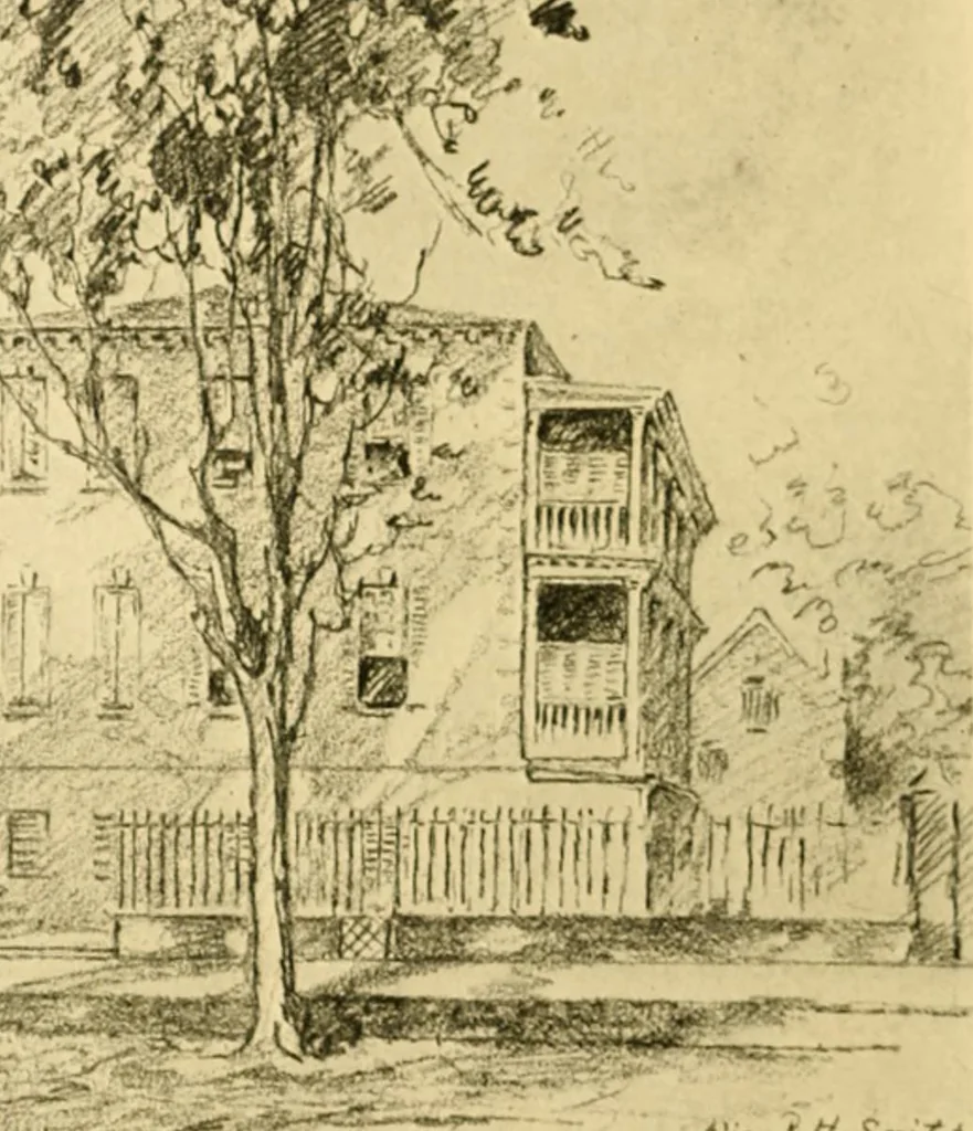 An illustration from The dwelling houses of Charleston, South Carolina, 1917, leaf 282