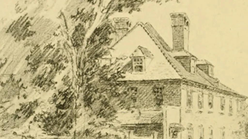 An illustration from The dwelling houses of Charleston, South Carolina, 1917, leaf 342