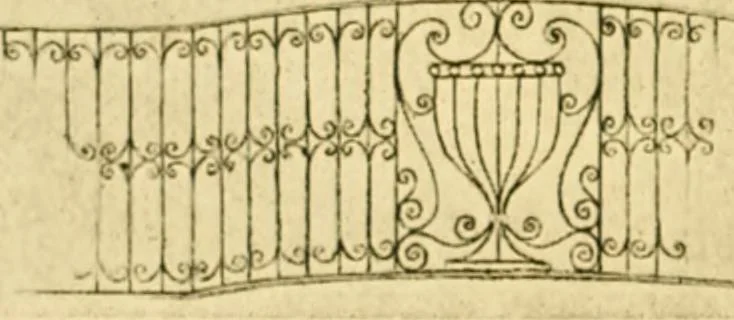 An illustration from The dwelling houses of Charleston, South Carolina, 1917, leaf 360