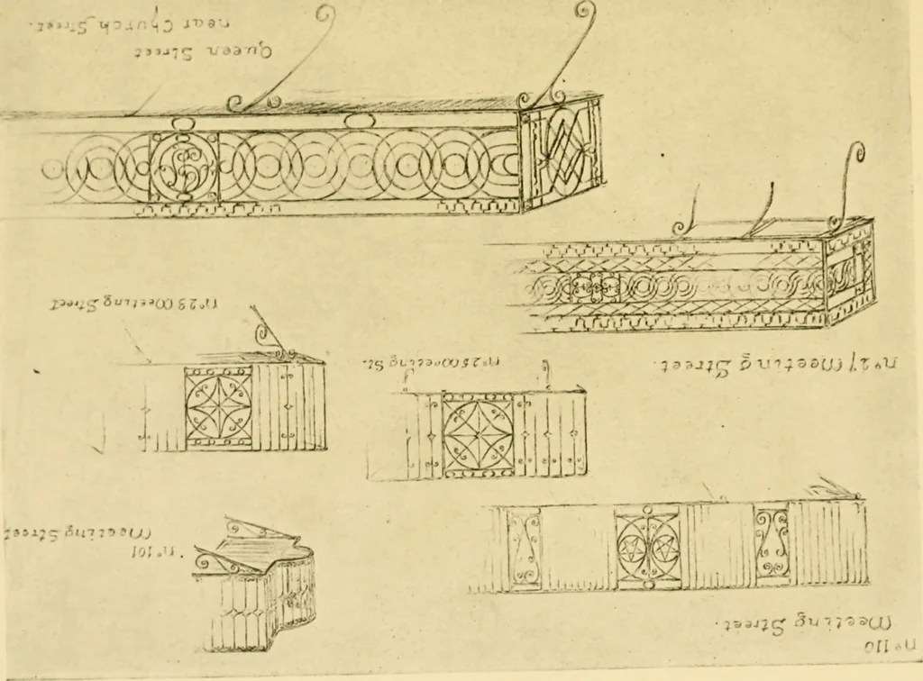 An illustration from The dwelling houses of Charleston, South Carolina, 1917, leaf 362