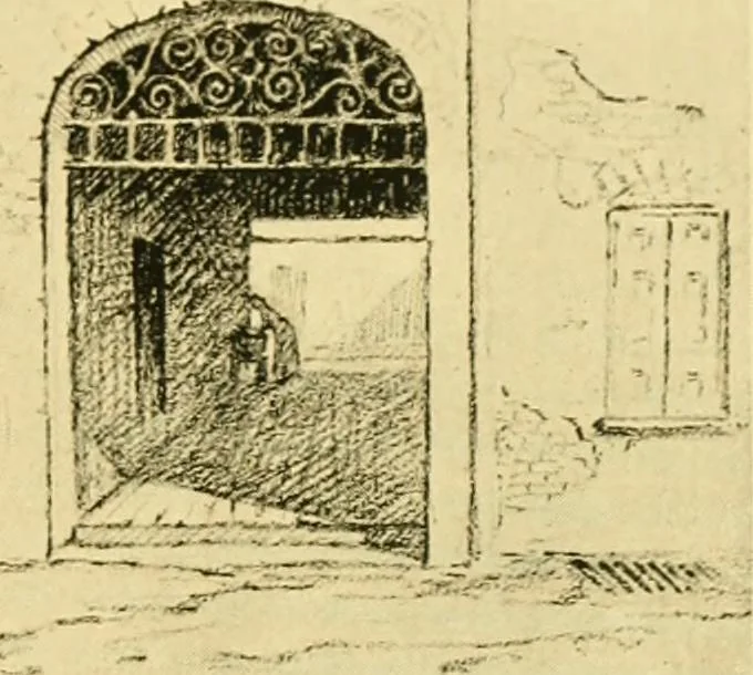 An illustration from The dwelling houses of Charleston, South Carolina, 1917, leaf 363