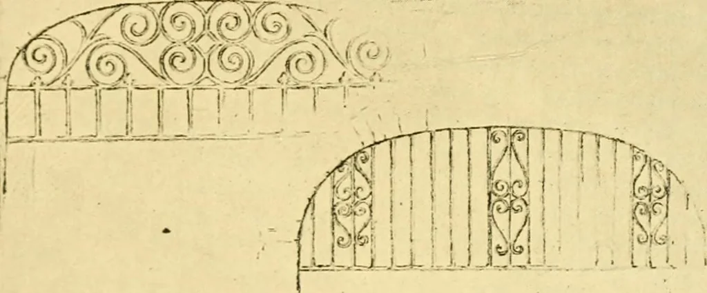 An illustration from The dwelling houses of Charleston, South Carolina, 1917, leaf 363