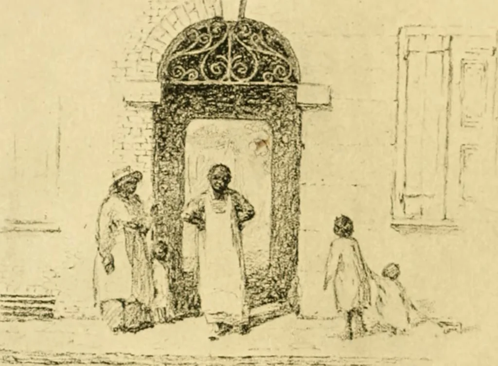 An illustration from The dwelling houses of Charleston, South Carolina, 1917, leaf 364