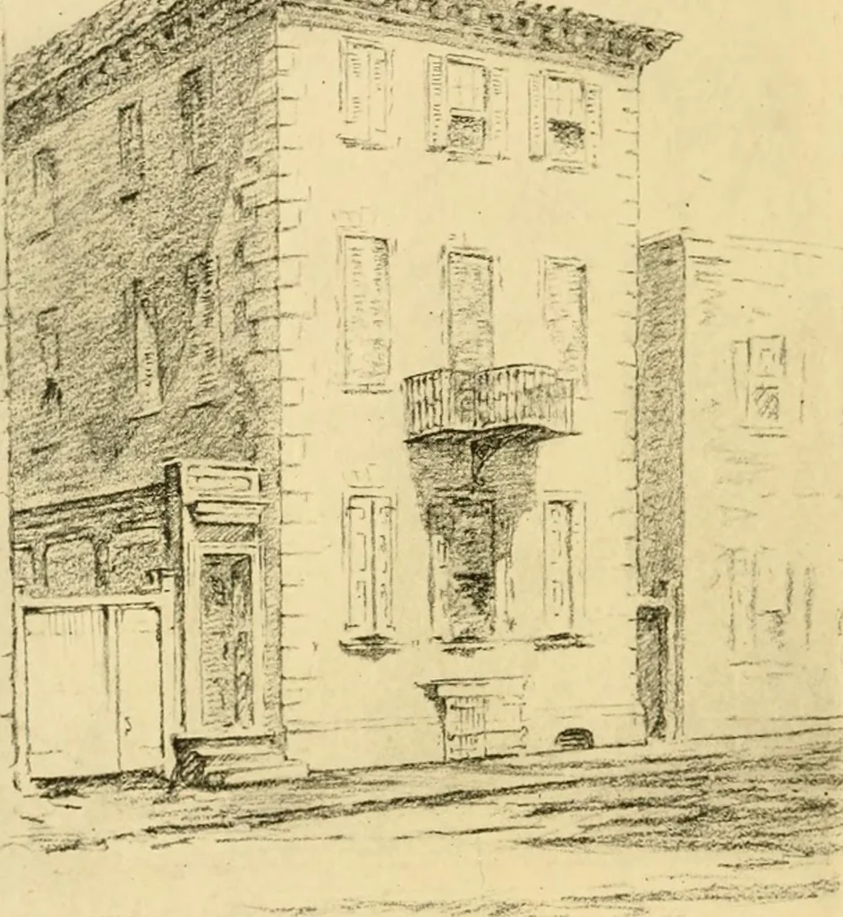 An illustration from The dwelling houses of Charleston, South Carolina, 1917, leaf 52