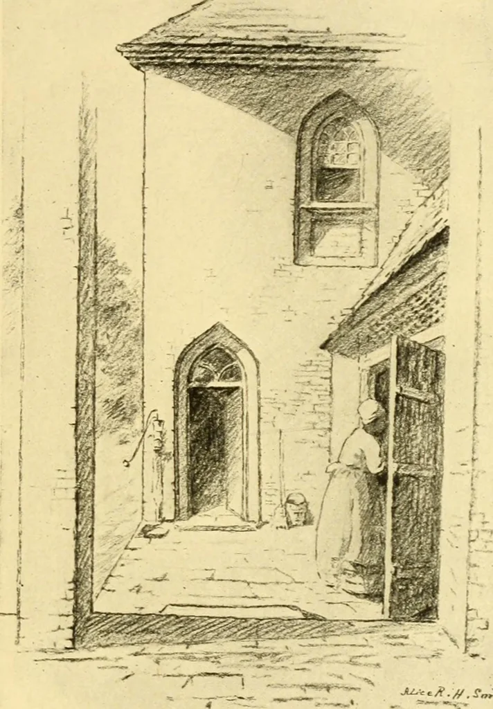 An illustration from The dwelling houses of Charleston, South Carolina, 1917, leaf 61