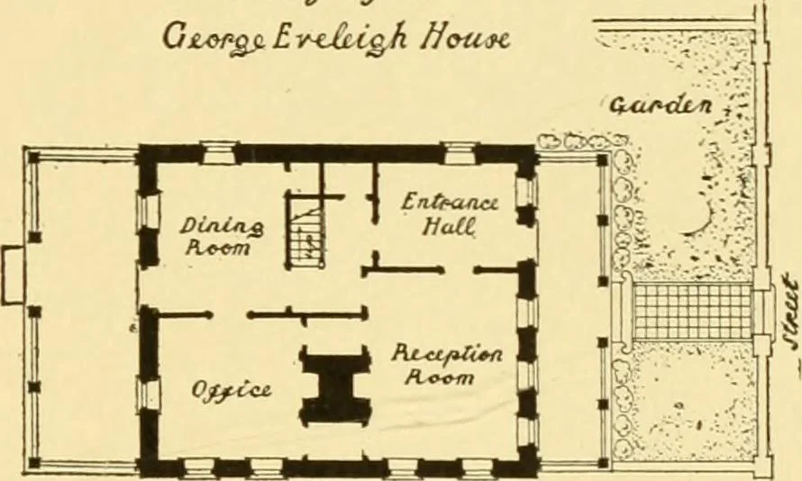 An illustration from The dwelling houses of Charleston, South Carolina, 1917, leaf 75