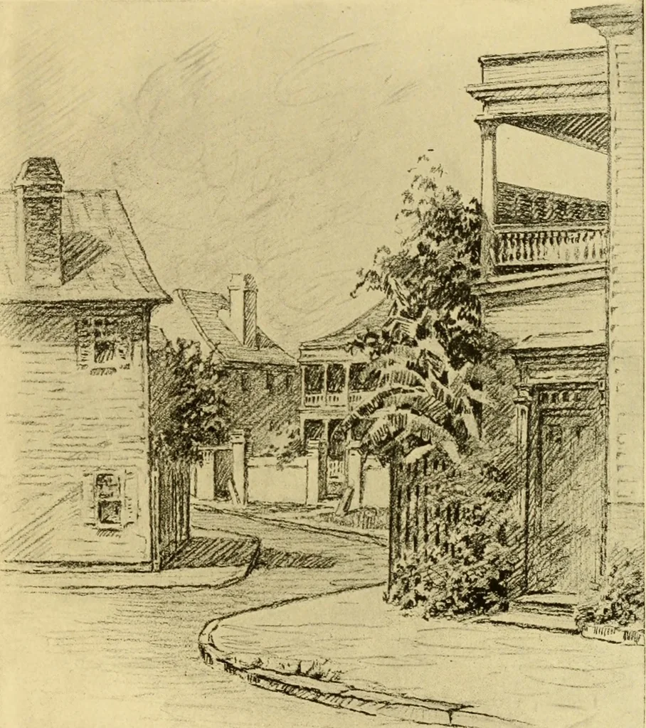 An illustration from The dwelling houses of Charleston, South Carolina, 1917, leaf 79