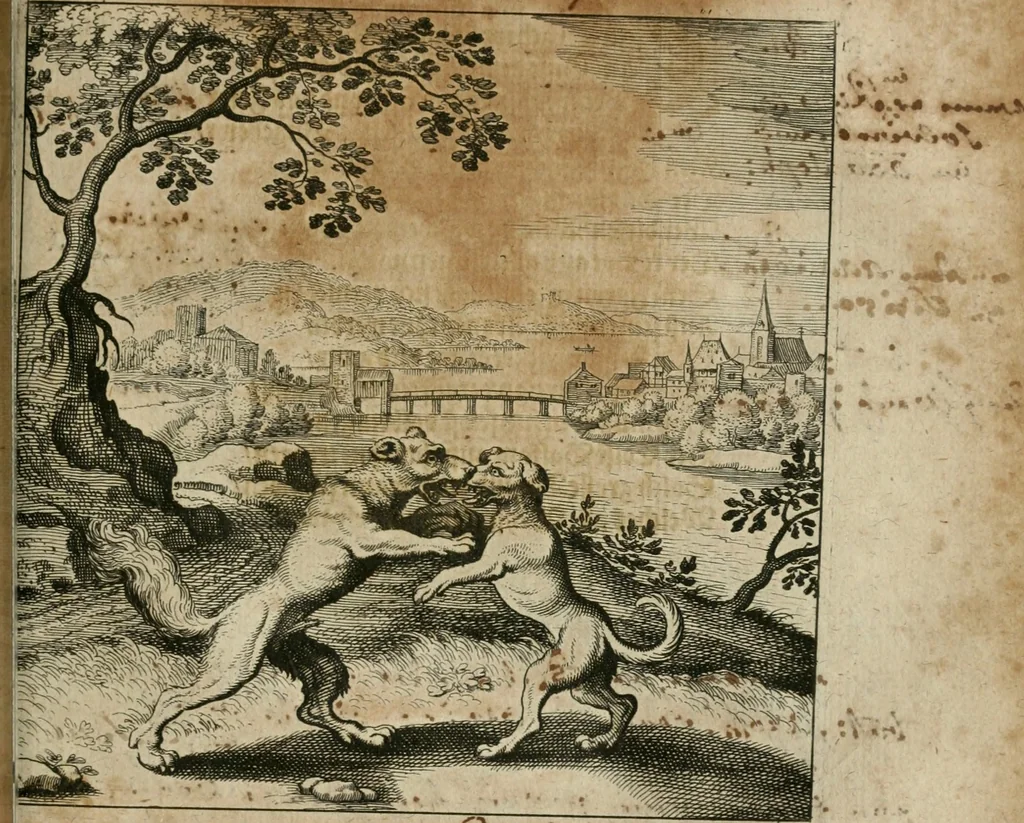 An illustration from Dyas chymica tripartita, das ist, Sechs herzliche deutsche philosophische Tractätlein : deren II. von an jtzo noch im Leben, II. von mitlern Alters, und II. von ältern Philosophis beschrieben Worden : nunmehr aber allen Filiis doctrinae zu Nutz an Tag geben, und mit schönen Figuren gezieret, 1625, leaf 188