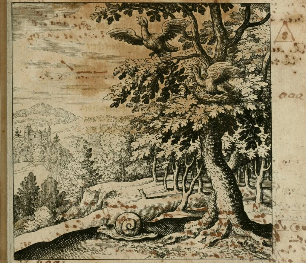 An illustration from Dyas chymica tripartita, das ist, Sechs herzliche deutsche philosophische Tractätlein : deren II. von an jtzo noch im Leben, II. von mitlern Alters, und II. von ältern Philosophis beschrieben Worden : nunmehr aber allen Filiis doctrinae zu Nutz an Tag geben, und mit schönen Figuren gezieret, 1625, leaf 192