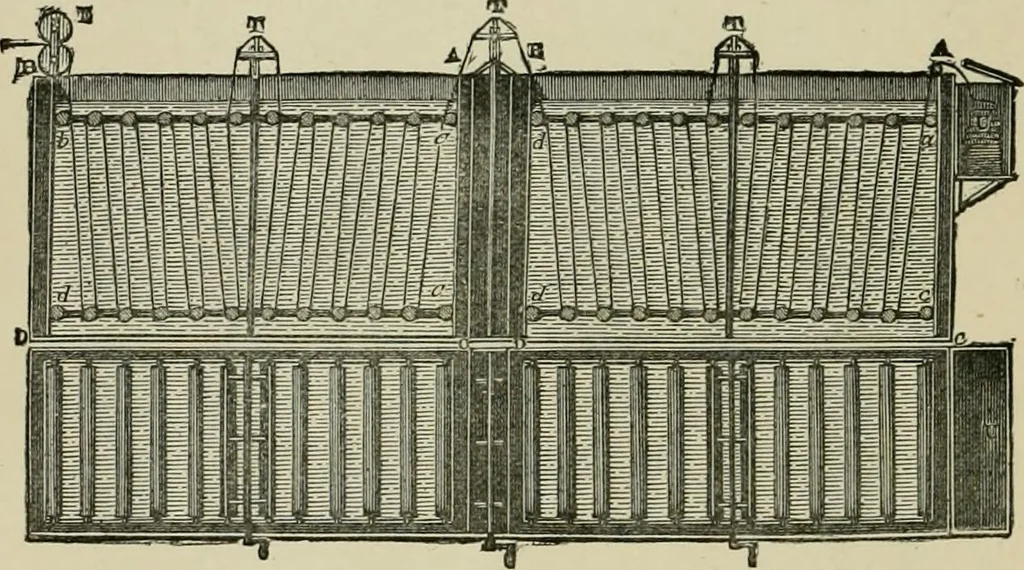 An illustration from Dyeing and calico printing, 1878, leaf 116