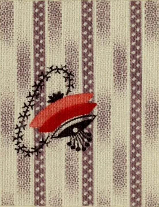 An illustration from Dyeing and calico printing, 1878, leaf 121