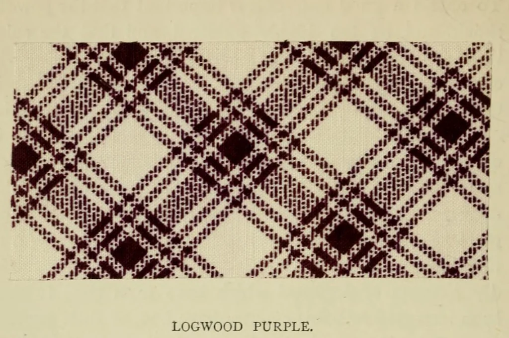 An illustration from Dyeing and calico printing, 1878, leaf 158